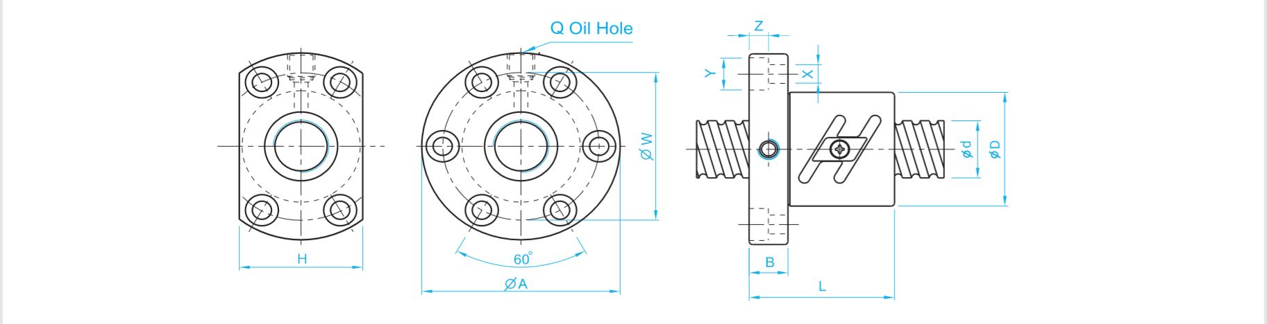 SFTR-SFT TYPE BALL SCREW