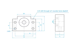 Bf Ball Screw Support Unit1