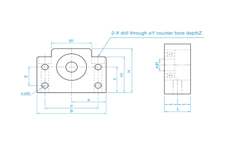 Bf Ball Screw Support Unit1