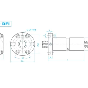 Dfir Dfi Type Ball Screw