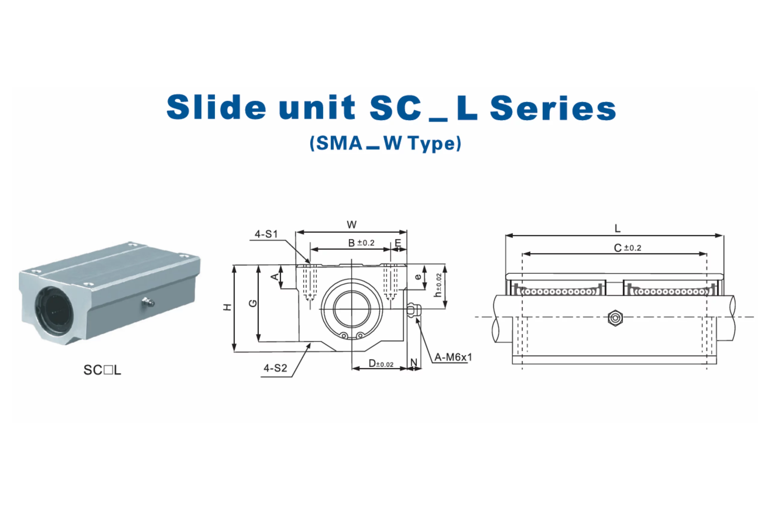 Sc L Slide Unit