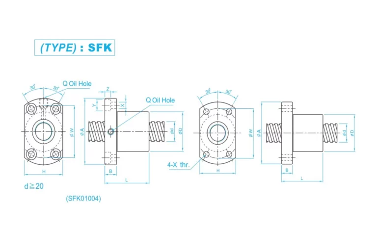 Sfk Type Ball Screw