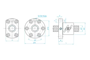 Sftr Sft Type Ball Screw