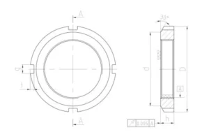 Swt An Series Locknut