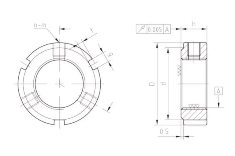 Swt R Series Locknut